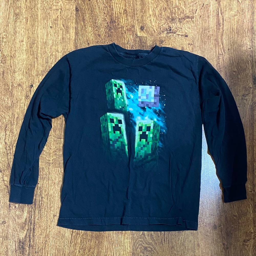 Jinx Boy’s Minecraft Creeper Shirt